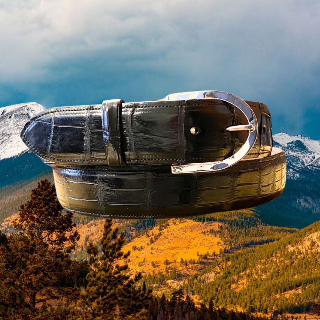 "Telluride" Sterling Silver Belt Buckle