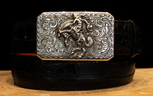 Bohlin Bucking Horse Silver Buckle – JohnAllenWoodward