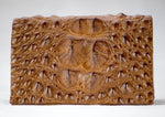 Front pocket Cognac Hornback Alligator Wallet