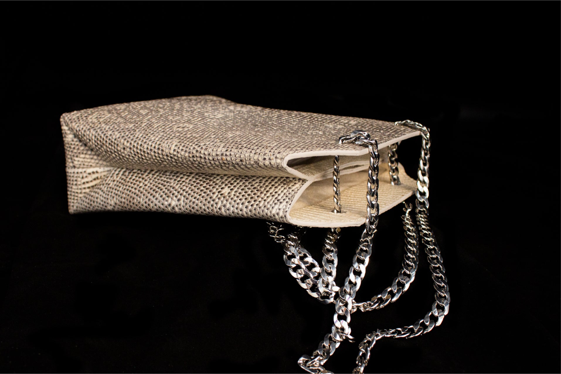 White Snake Medium Crossbody