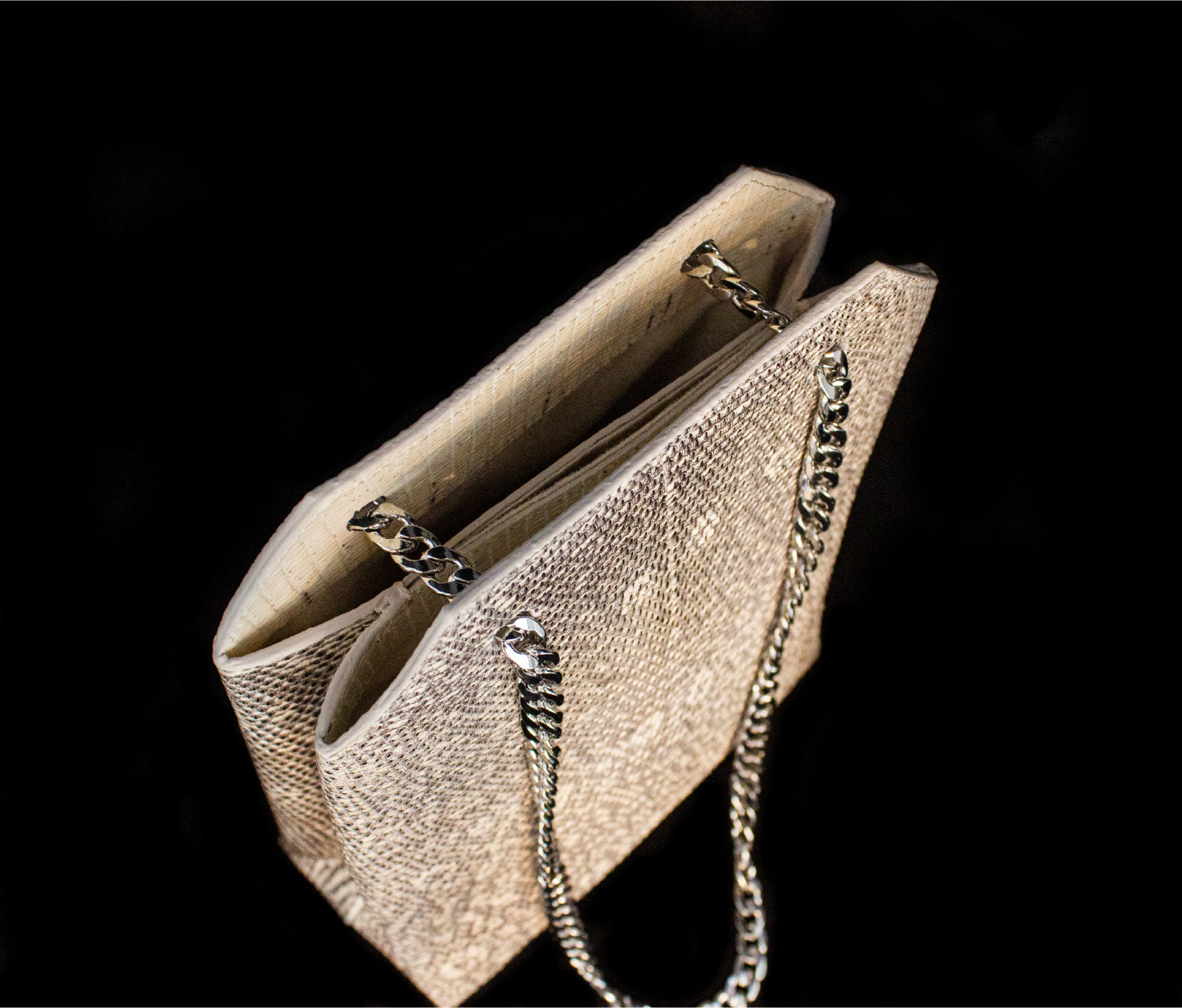 White Snake Medium Crossbody