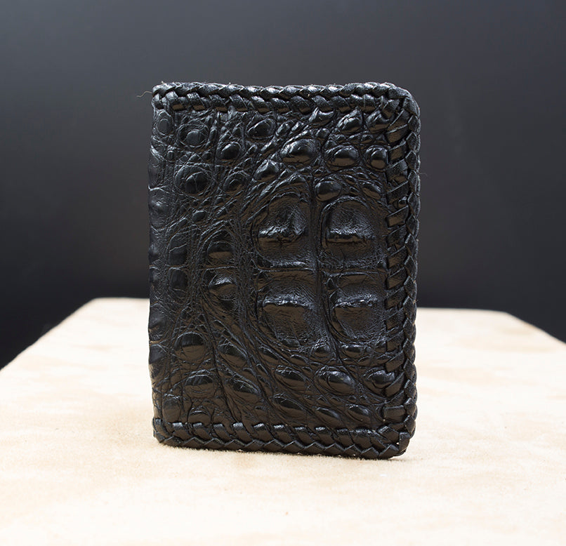 "Salvatore" Money Clip Credit Card Wallet in Blue