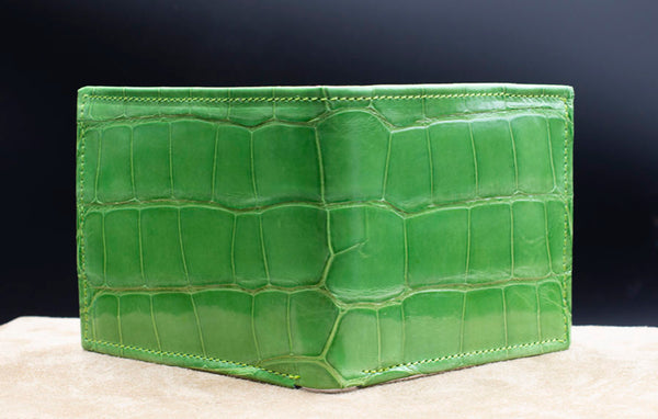 kaoyorinakami ☺︎<❤︎ leather wallet green ☺︎<❤︎ leather wallet | kaoyorinakami