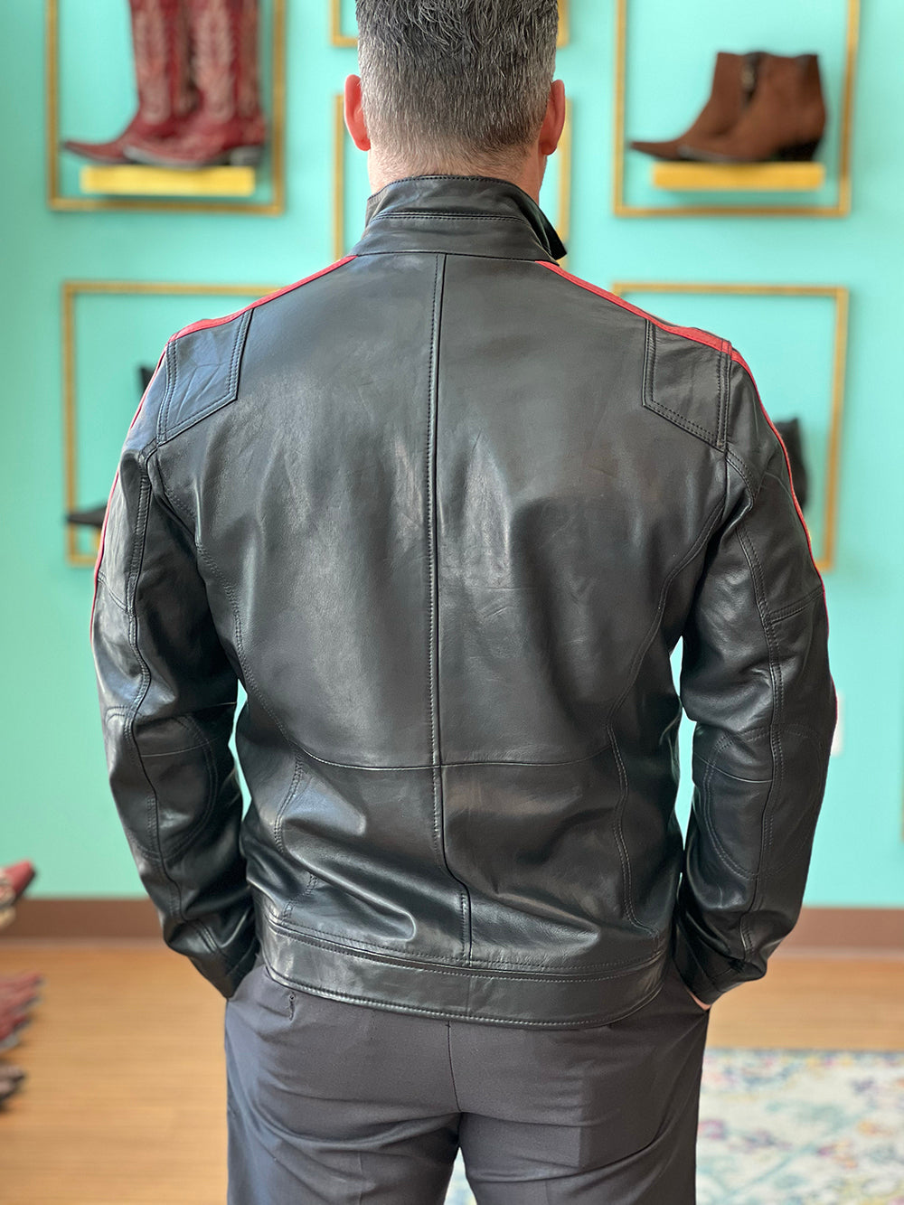 Black Lamb Moto Jacket