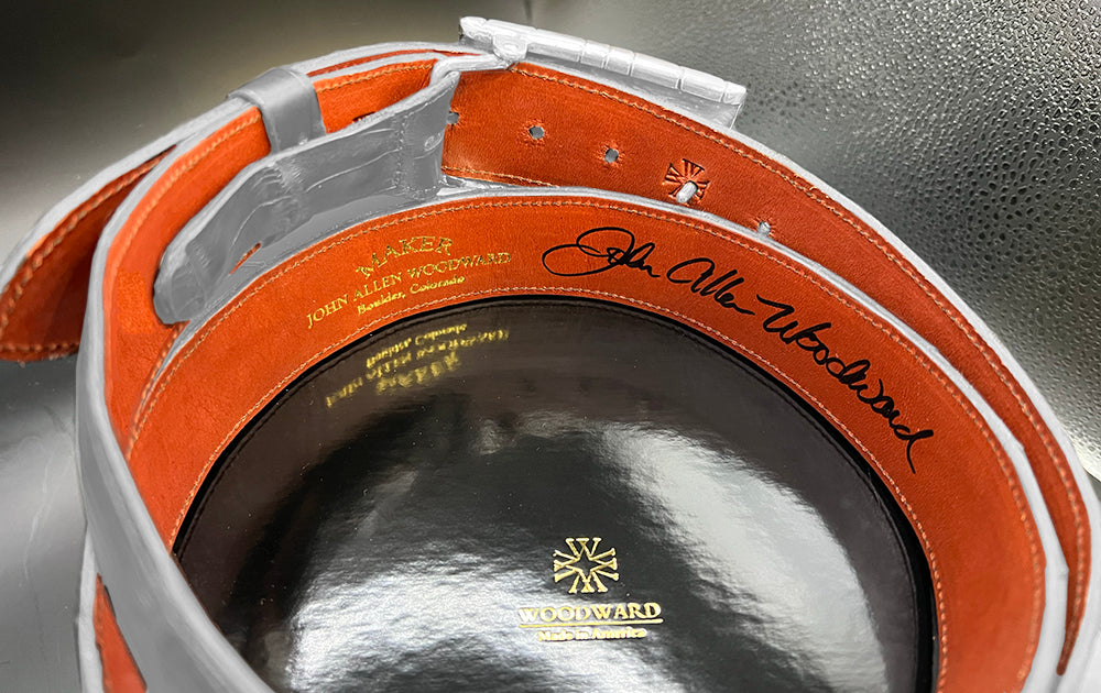 Matte/Soft Alligator Belt Strap With Complementary Buckle