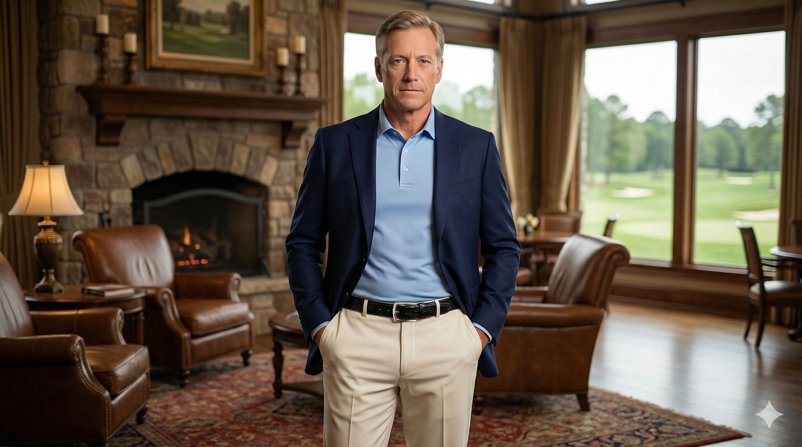 "Vail" Sterling Silver Belt Buckle