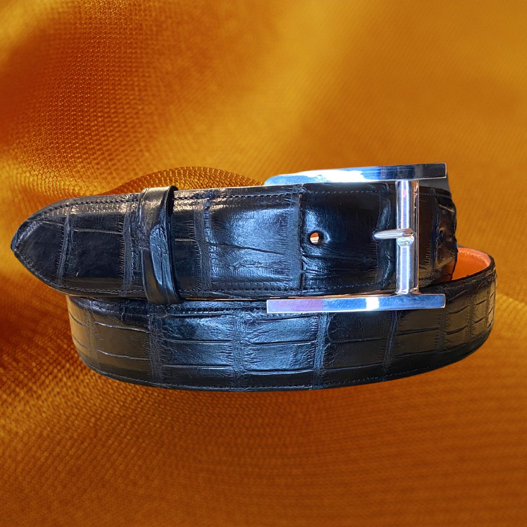 "Brogdon" Sterling Silver Belt Buckle