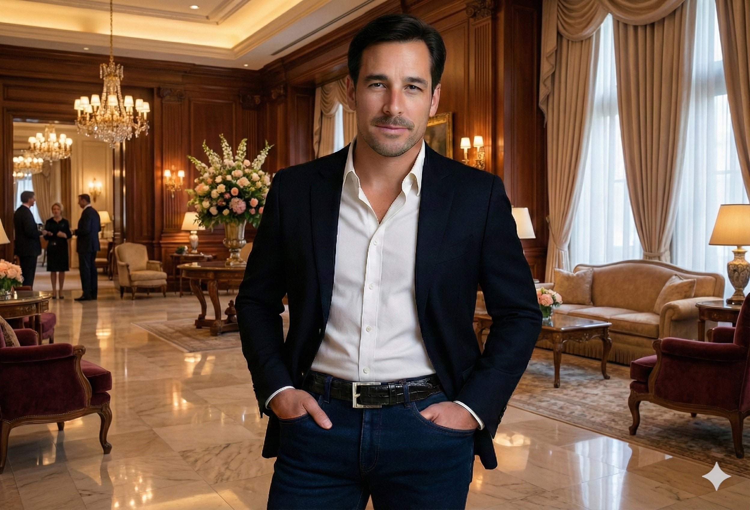 "Centennial" Sterling Silver Buckle