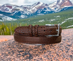 Chocolate Bison Belt