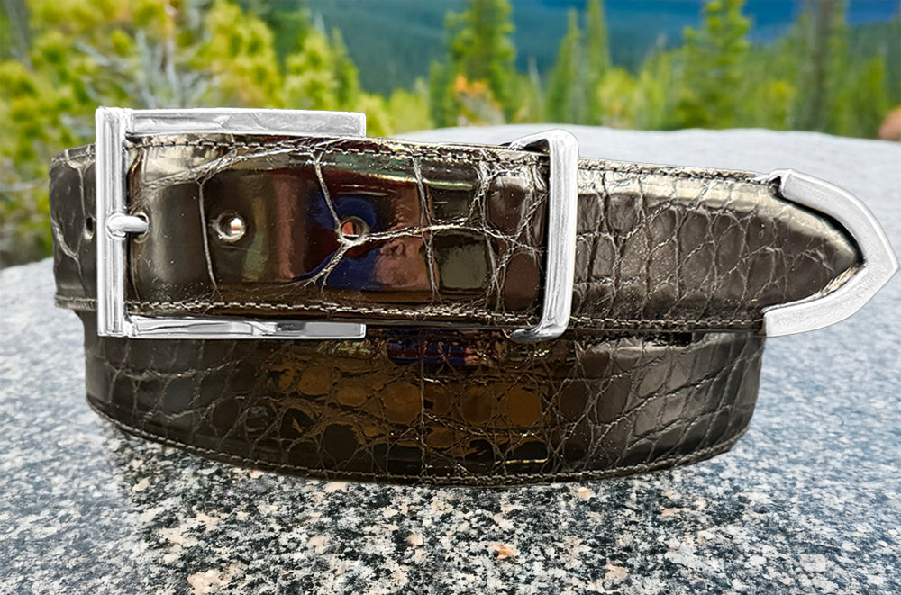 "Aspen" 3 Piece Sterling Silver Buckle Set