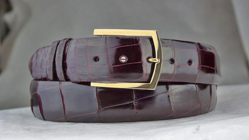 18k Gold belt buckle "Telluride"