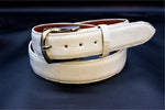 White Alligator Belt