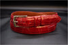 Red Alligator Belt