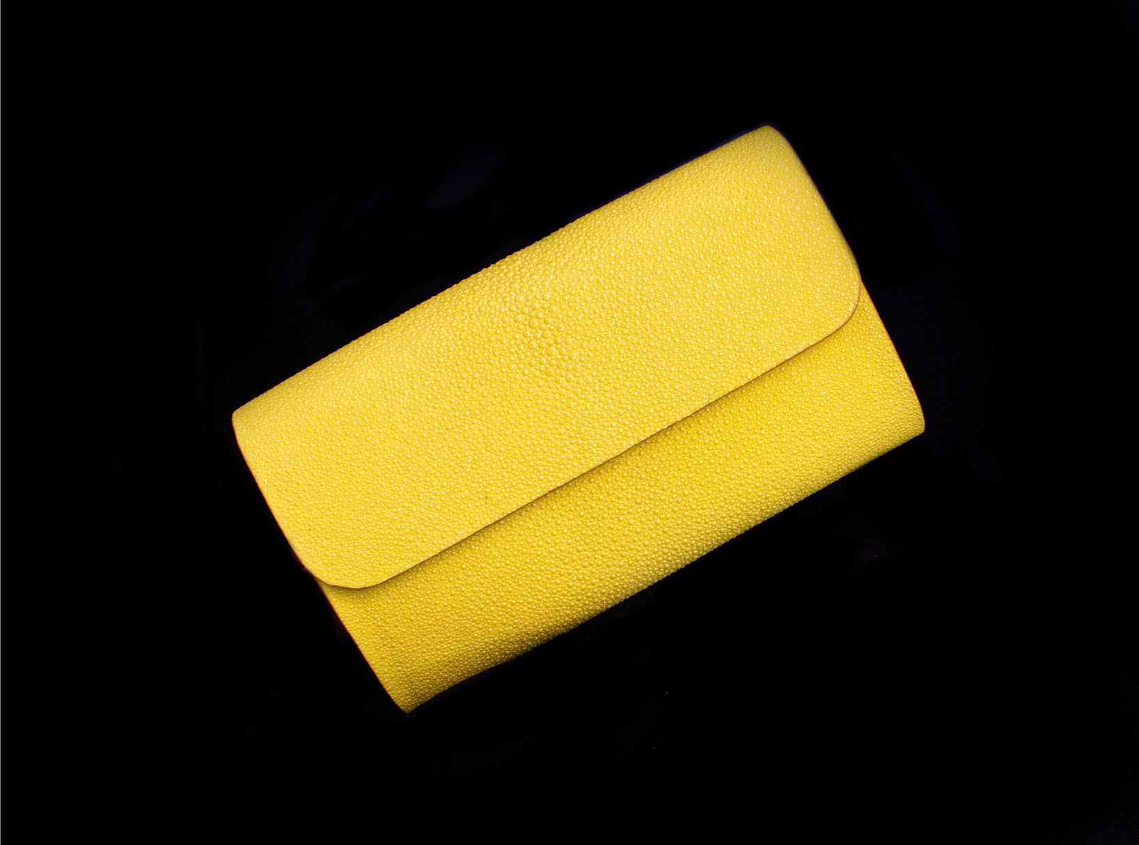 Yellow Stingray Clutch