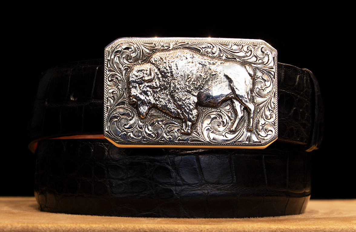 Bohlin "Bison" Silver Buckle