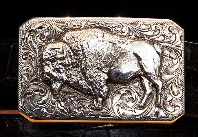 Bohlin "Bison" Silver Buckle