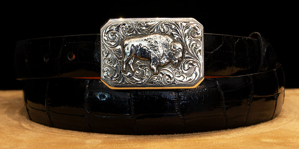 Bohlin "Buffalo" Silver Buckle