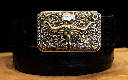 18k Gold belt buckle Telluride – JohnAllenWoodward