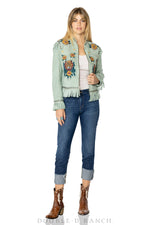 Double D "Luck Laila" Jacket- Spring Green