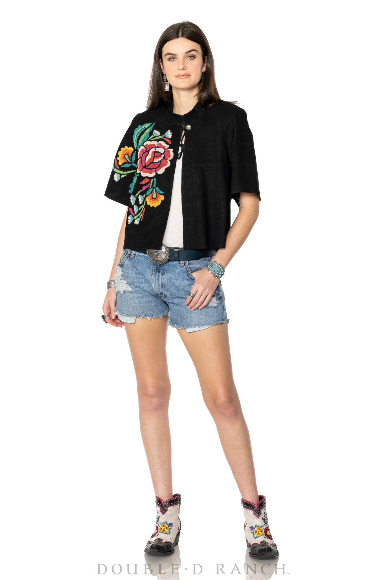 Double D "Kaminski Cross Stitch" Jacket