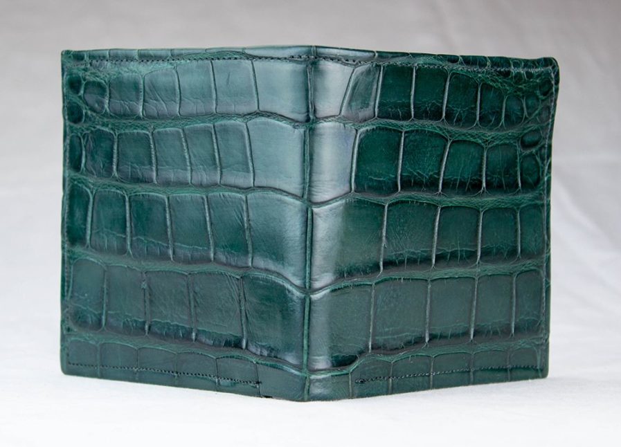 Matte Green “CEO” Alligator Wallet