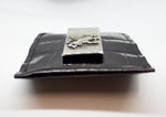 Alligator Credit Card Sterling Silver Money Clip Wallet