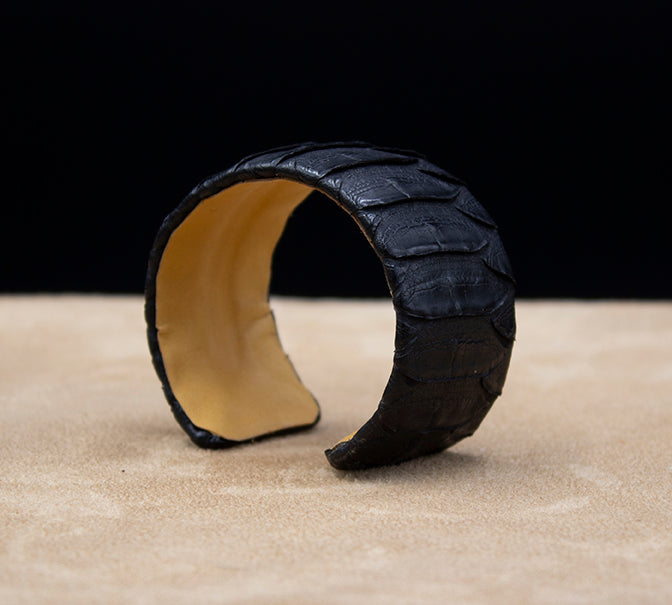Black Python Cuff