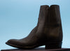 Black Stingray Western Zip Boots