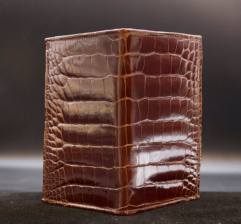 Bourbon "Pocket Executive" Full Alligator Wallet