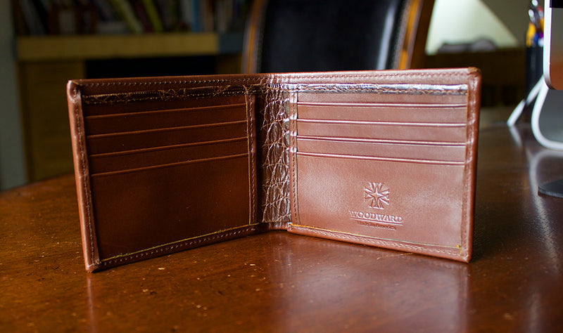 Leather Designer Wallet | Turquoise | Edward