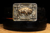 Clint Orms "Gold Buffalo" Sterling Silver and 14k Gold Buckle