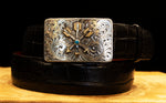 Clint Orms "Crossed Arrows" Sterling Silver Buckle