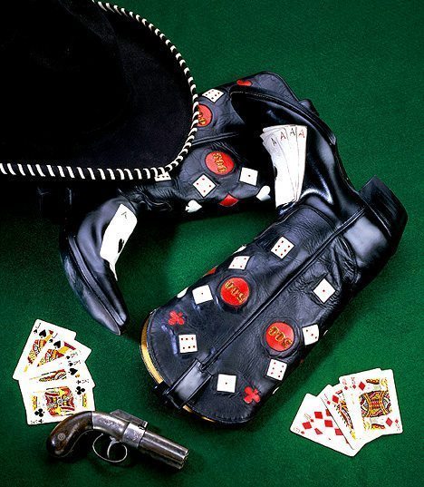 Dice and Chips Boots