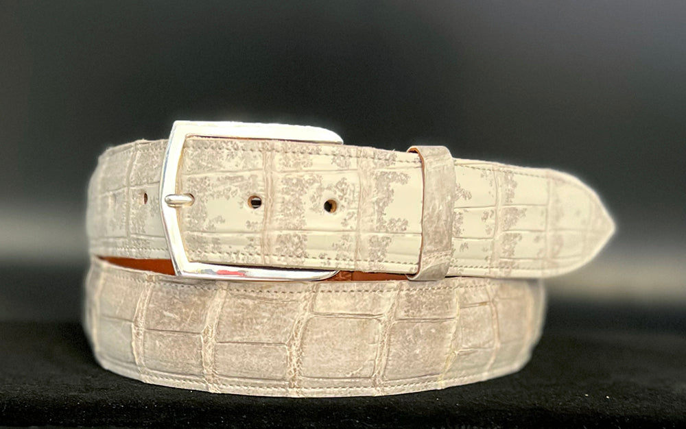 Limited Edition Himalayan Crocodile Belt