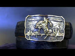 Bohlin "The Bucking Horse" Silver and Gold Buckle