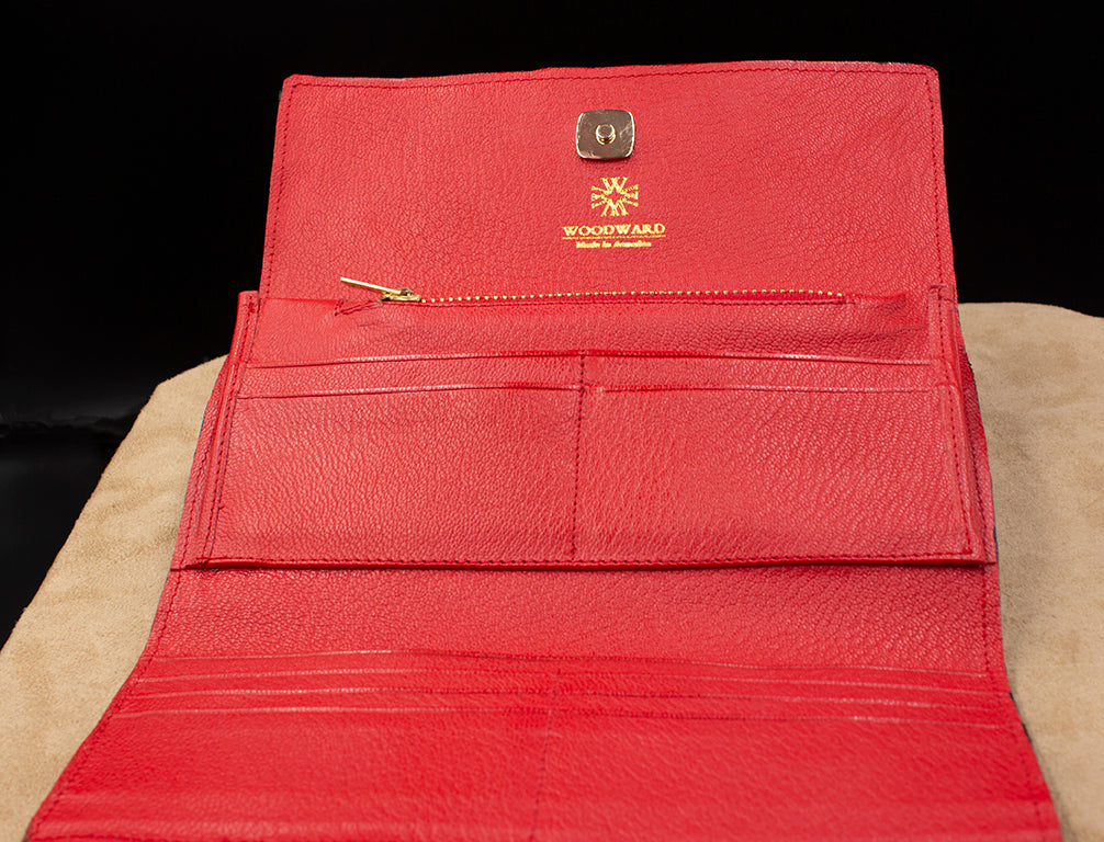 Rainbow Stingray Clutch Wallet