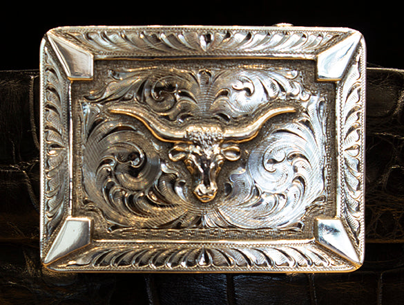JohnAllenWoodward Clint Orms Martin Sterling Silver Buckle
