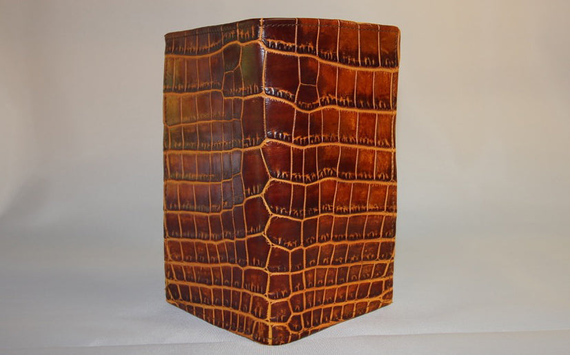 Alligator Checkbook Wallet