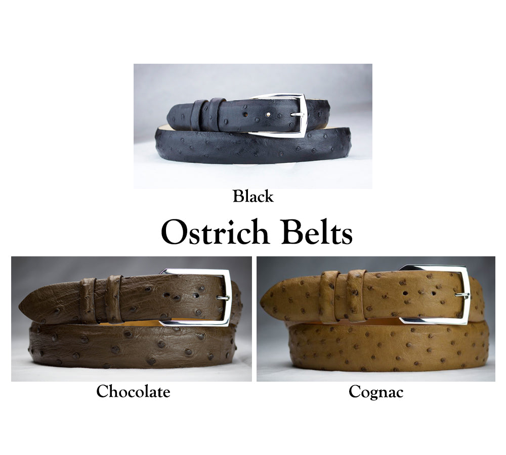 Ostrich Belt Strap