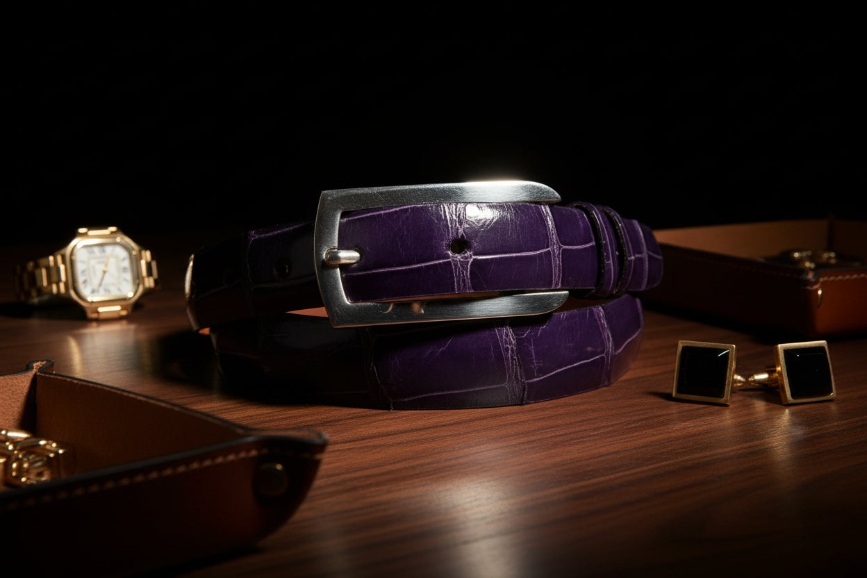 .75" Sterling Silver "San Dieguito" Belt and Buckle