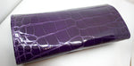 Purple Alligator Women's Clutch Wallet
