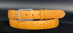 Limited Edition Soft Orange Alligator Belt