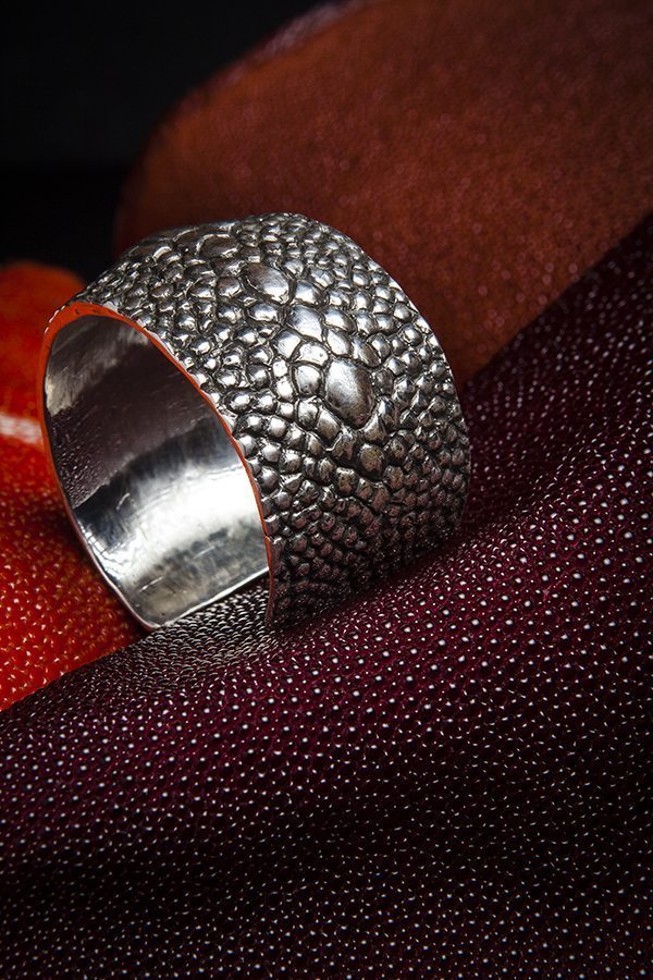 Sterling Silver Stingray Cuff