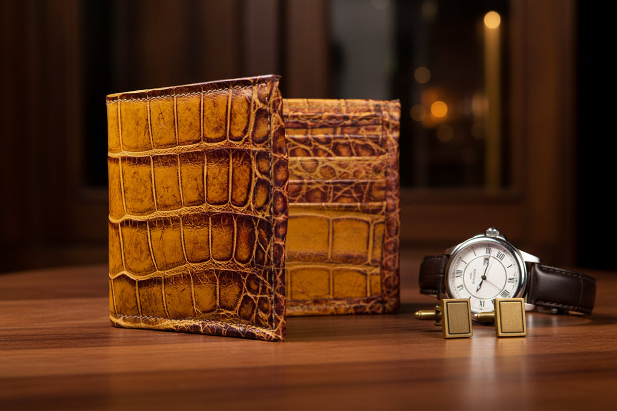 Tortuga “President” Full Alligator Wallet